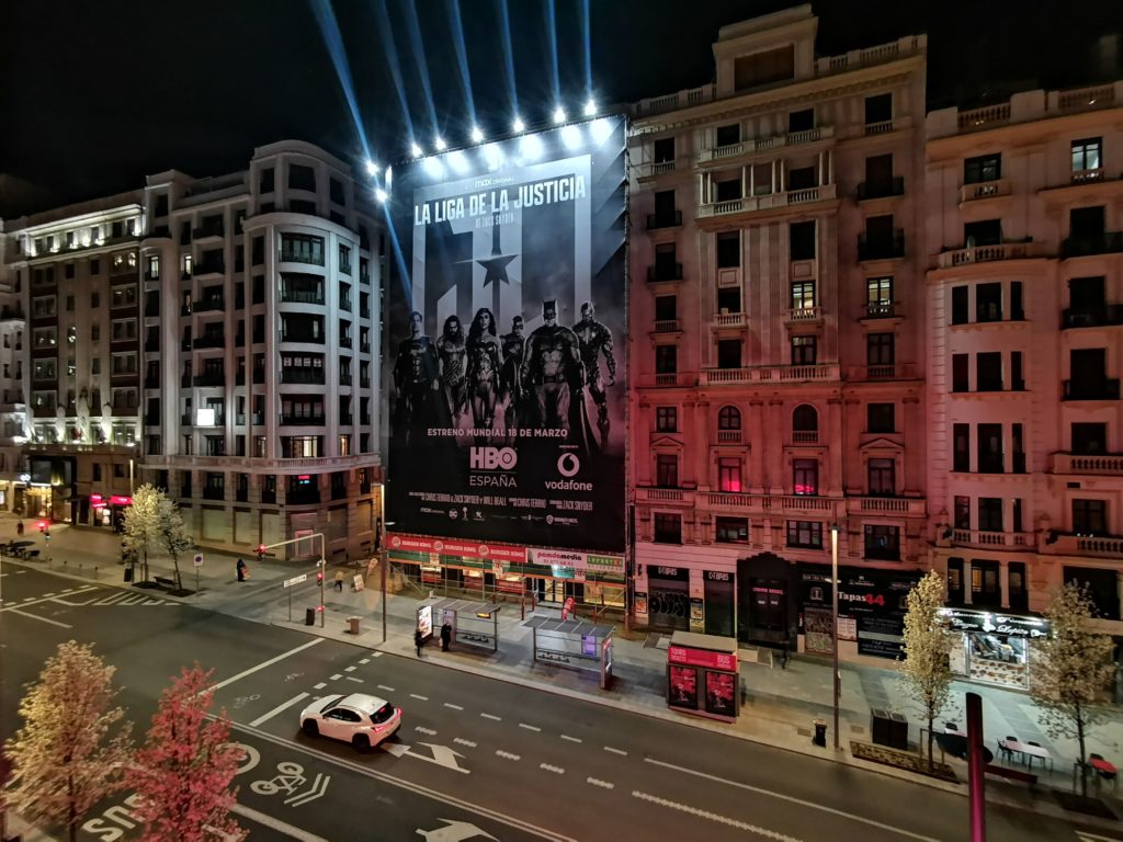 Lonas publicitarias en Madrid.