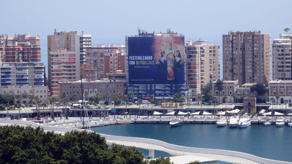 Lonas publicitarias en Málaga.
